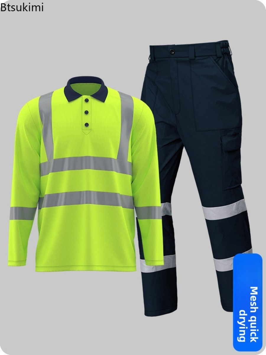 Summer Hi Vis Clothing - Ropa de Trabajo de Alta Visibilidad,