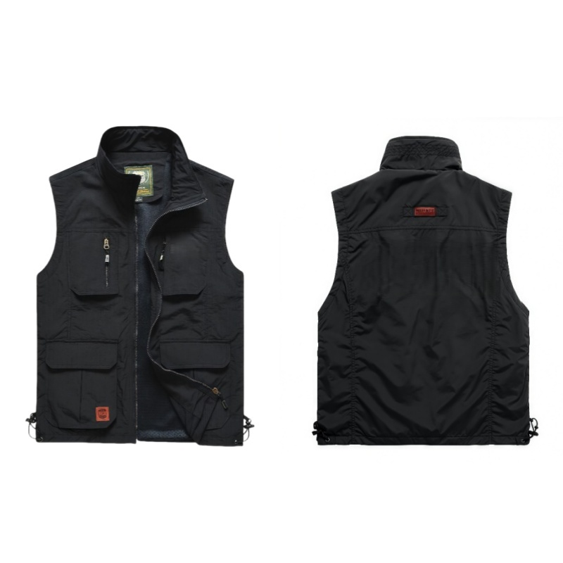 Summer Clothing Logo - Chaleco de Pesca Transpirable de Verano