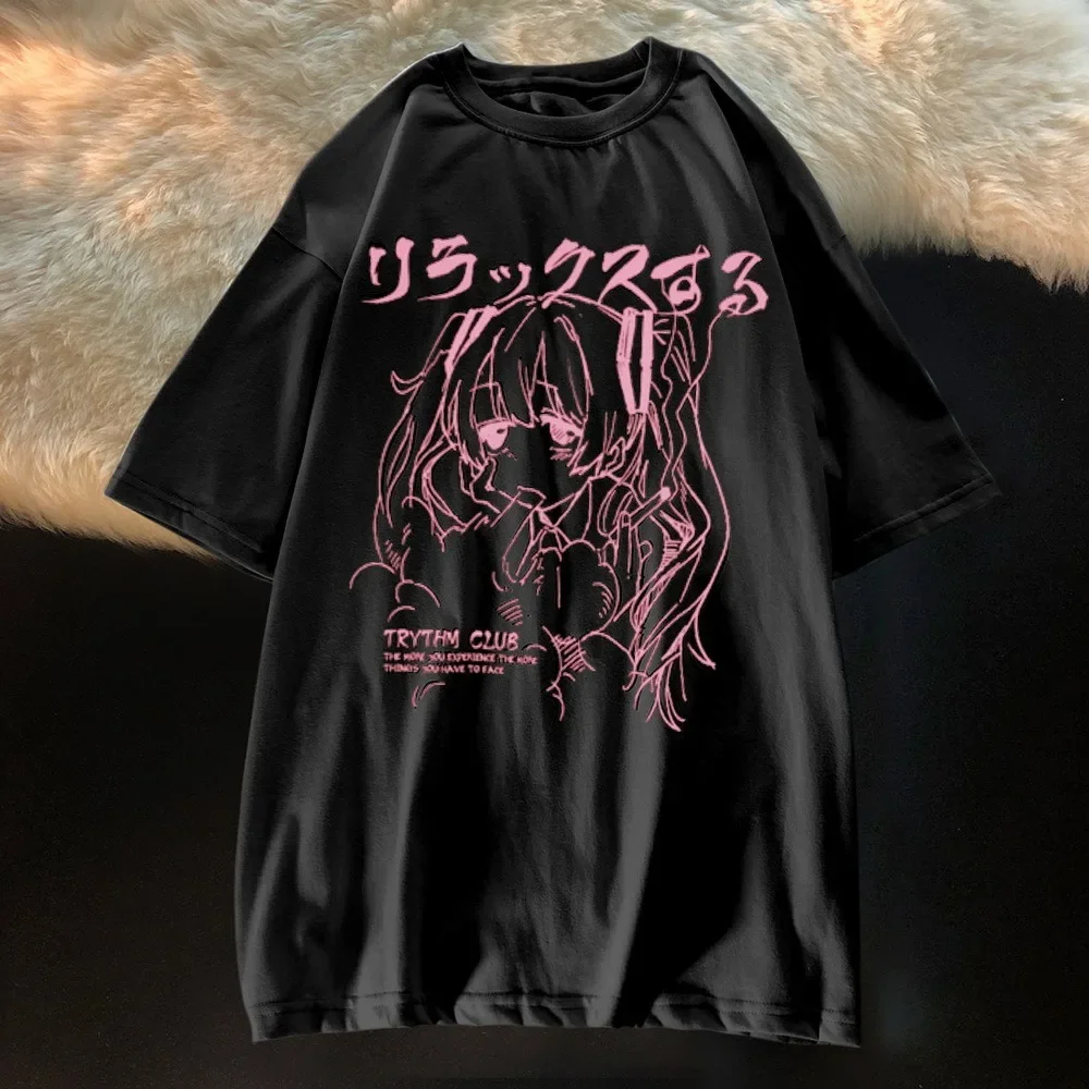 Summer Grunge Clothing - Camisetas Y2K Japonesas Harajuku Kawaii con