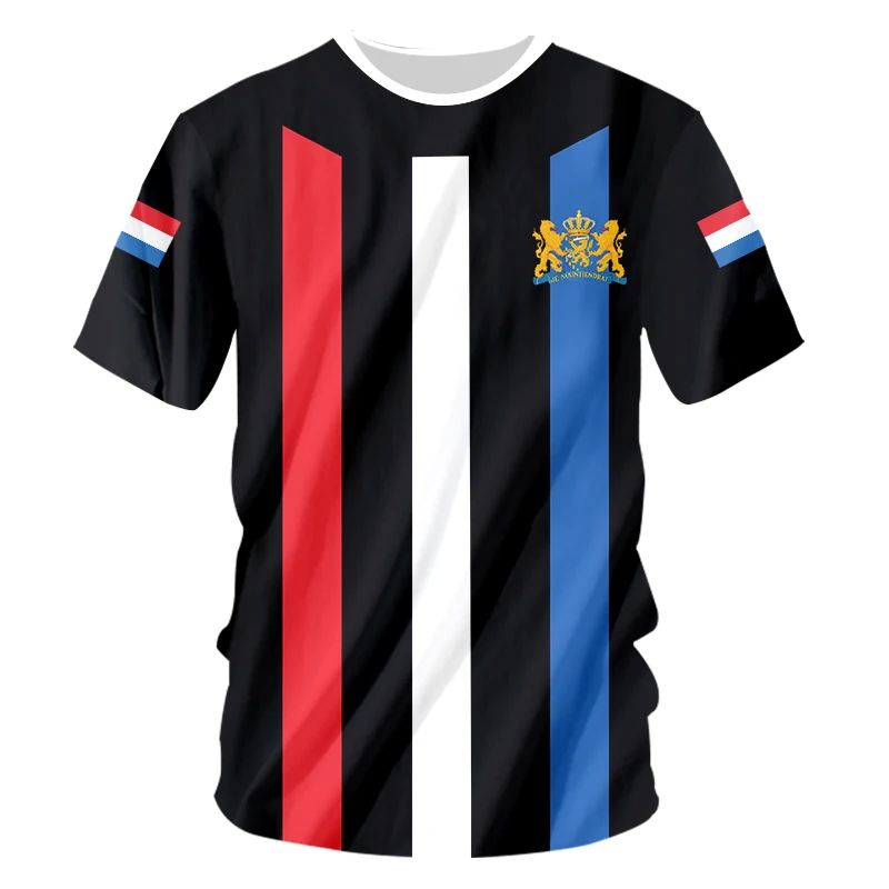 Summer Clothing Logo - Camiseta deportiva con estampado 3D del
