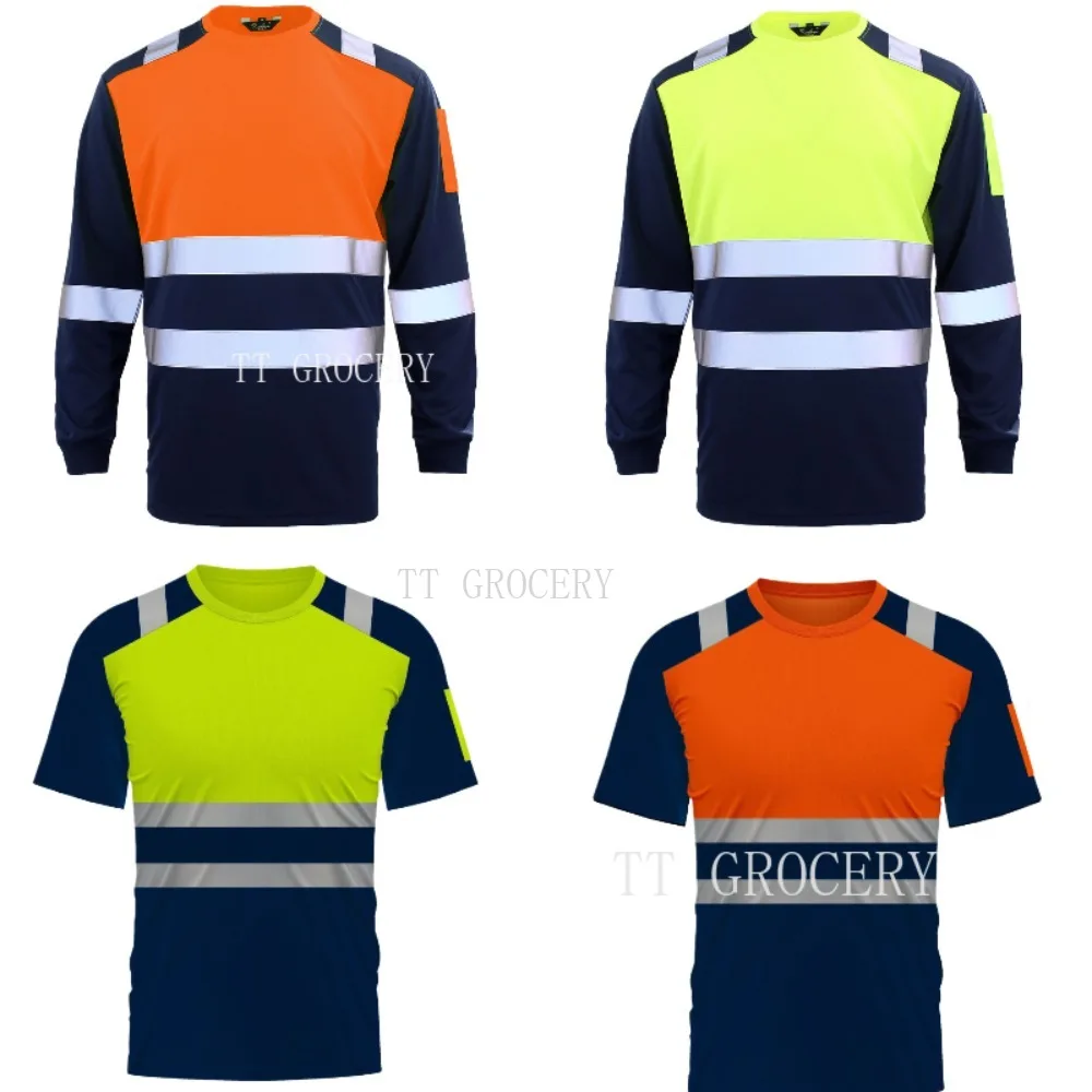 Summer Hi Vis Clothing - Camisas de trabajo de seguridad de