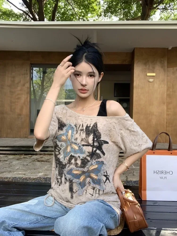 HOUZHOU-camisetas gráficas Vin - Summer Grunge Clothing reseña y precio