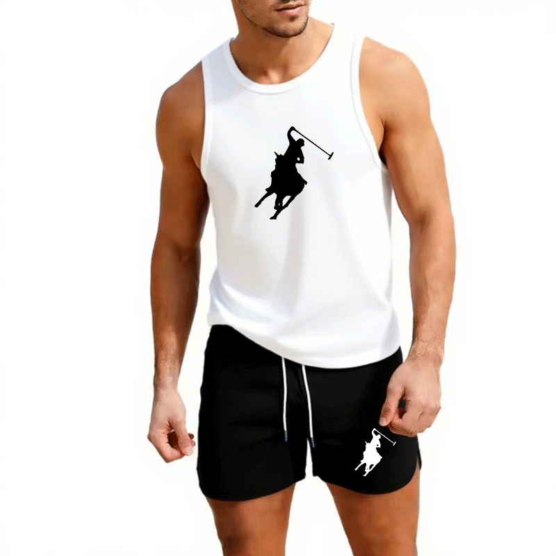 Conjunto de 2 piezas de chalec - Summer Clothing Men reseña y precio
