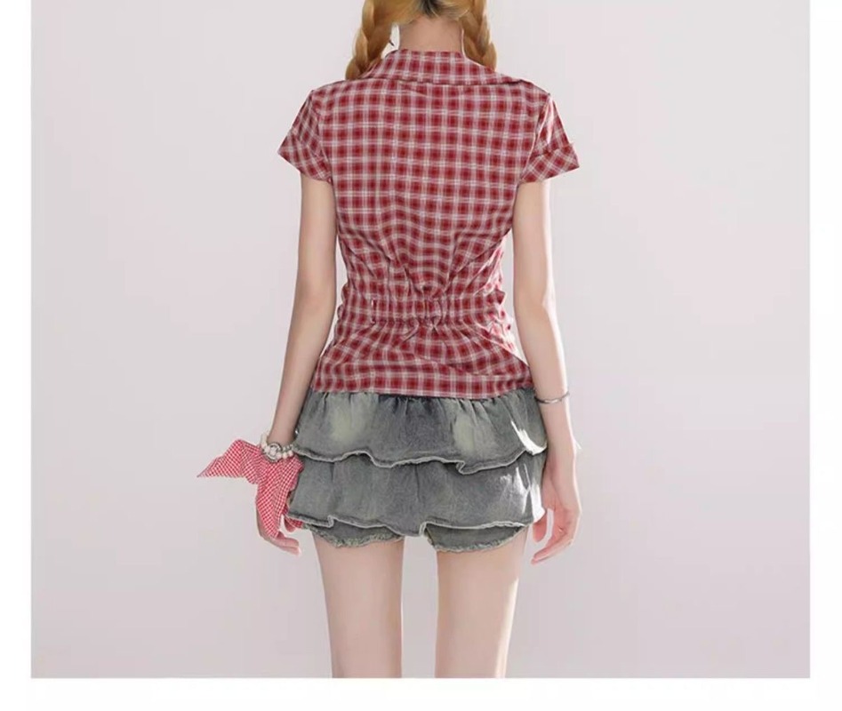 Camisa a cuadros gótica vintag - Summer Grunge Clothing reseña y precio
