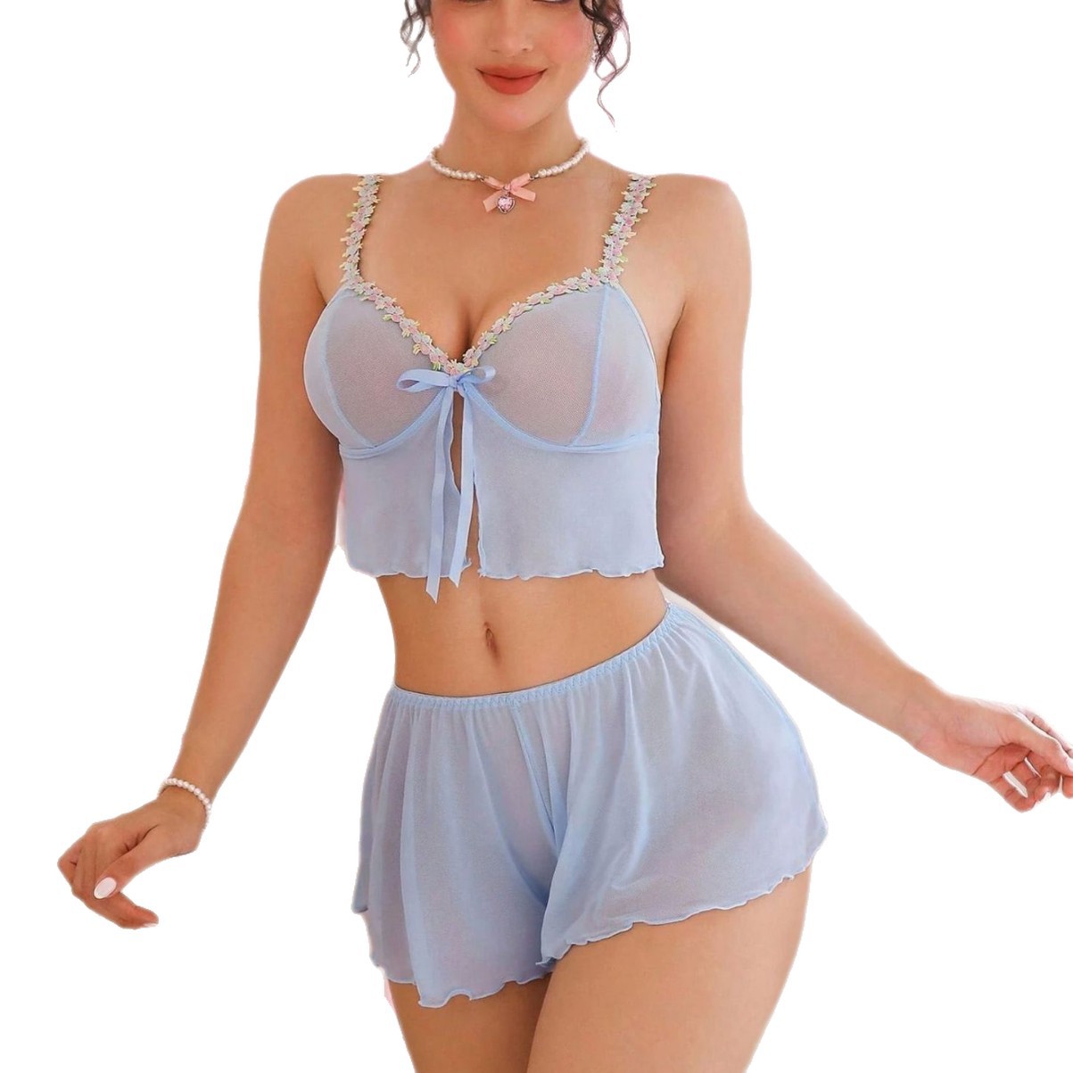 Conjunto de lencería de 2 piez - Summer Clothing Sets Women reseña y precio