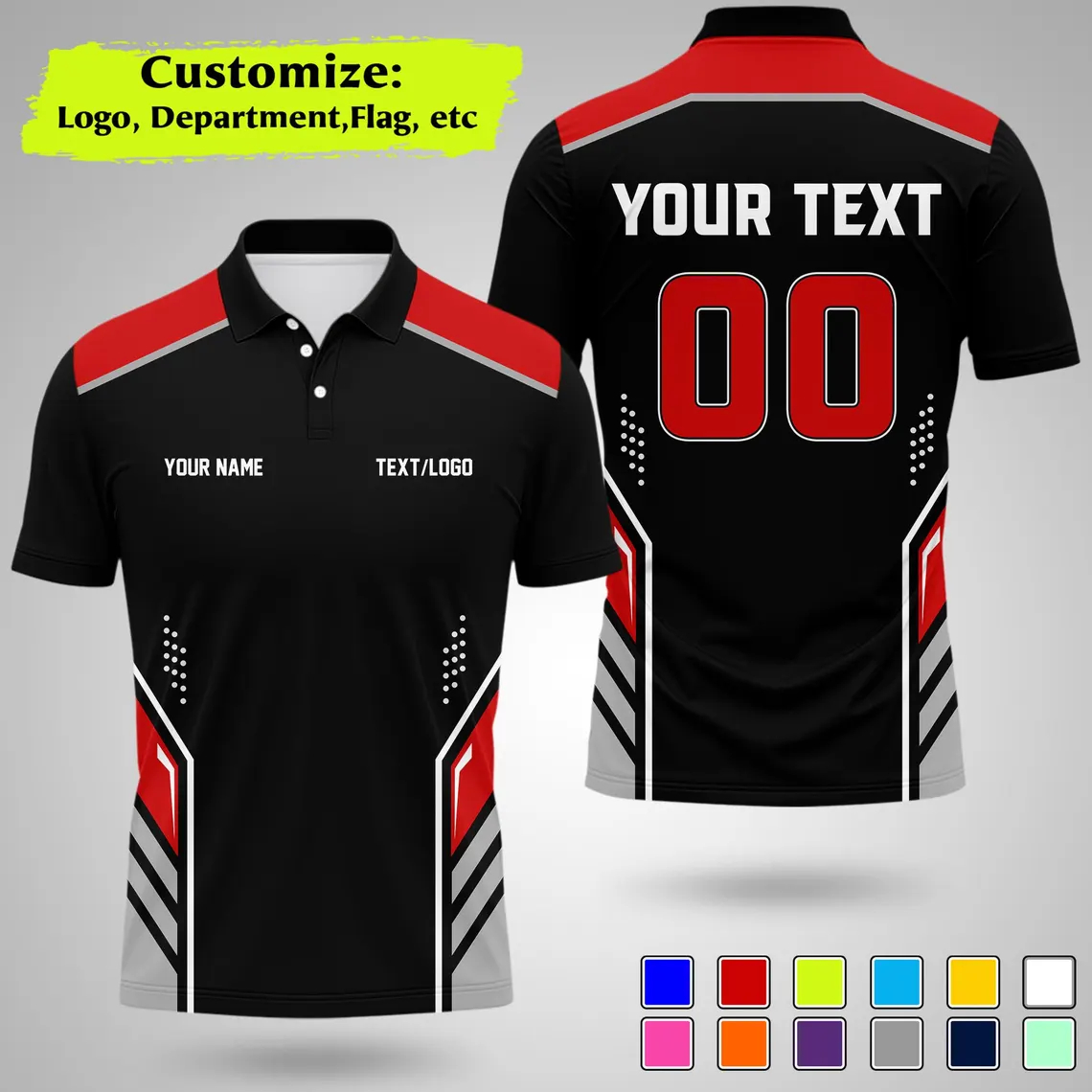 Nueva Camiseta Polo Personaliz - Summer Clothing Logo reseña y precio