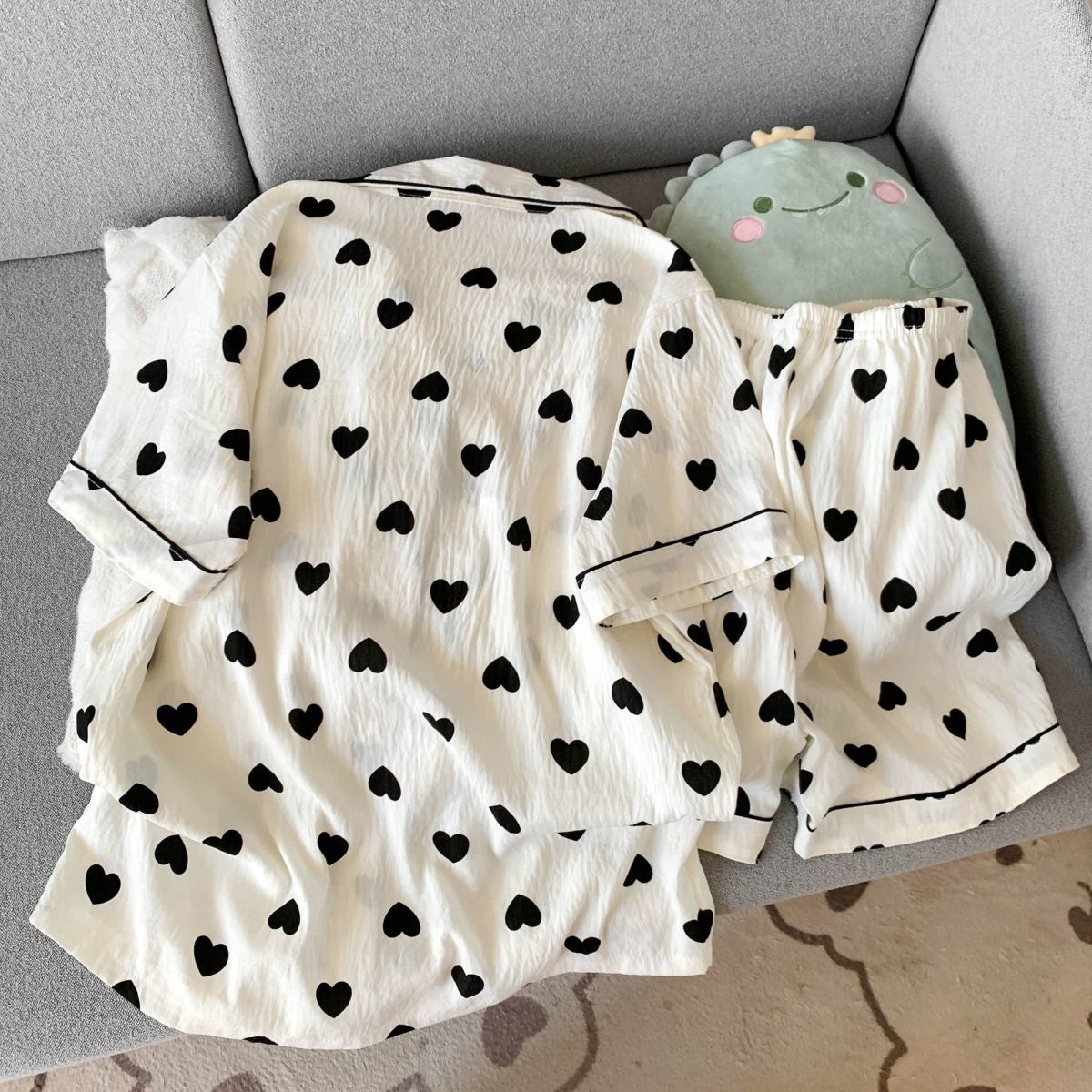 Pijamas finos de verano para m - Summer Clothing Sets Women reseña y precio