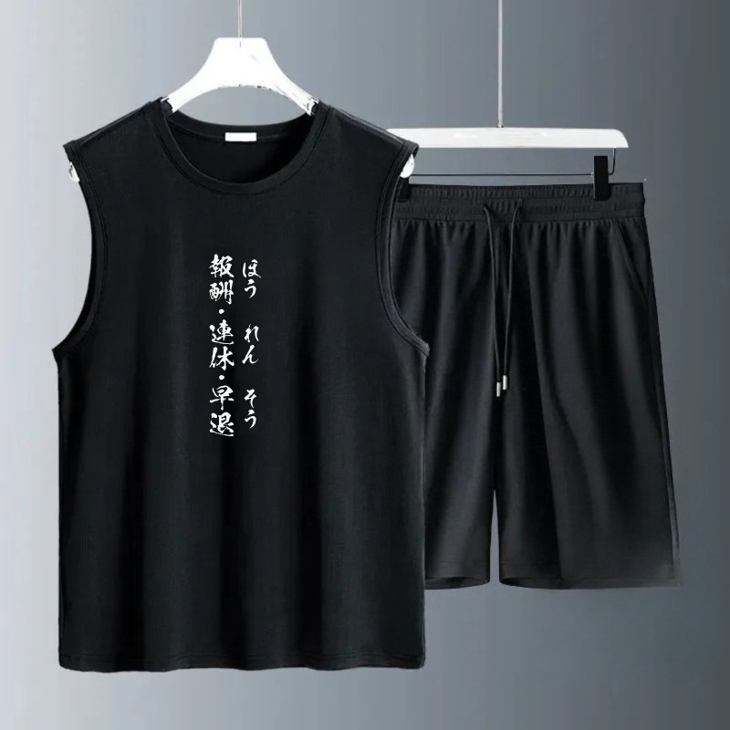 Conjuntos de Camisetas sin Man - Summer Clothing Beach reseña y precio