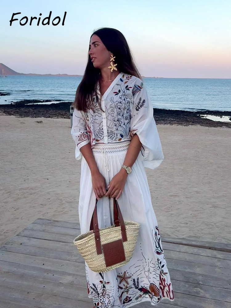 Foridol-Conjunto de Falda larg - Summer Clothing Women Sale reseña y precio