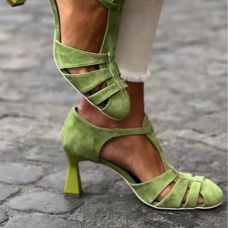 Sandalias de tacón bajo de gam - Summer Clothing Items reseña y precio