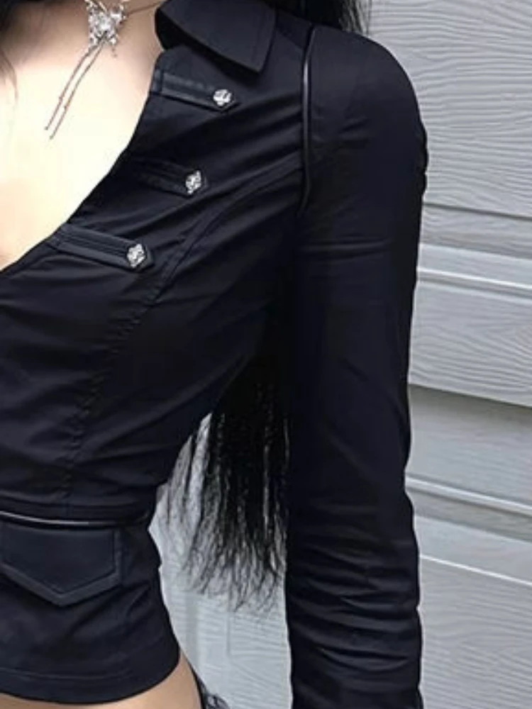 Blusa Sexy de estética Y2k par - Summer Grunge Clothing reseña y precio