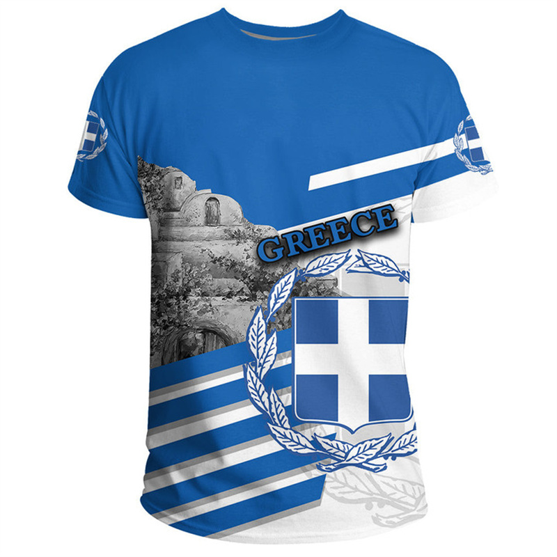 Camiseta con estampado 3d de m - Summer Clothing For Greece reseña y precio