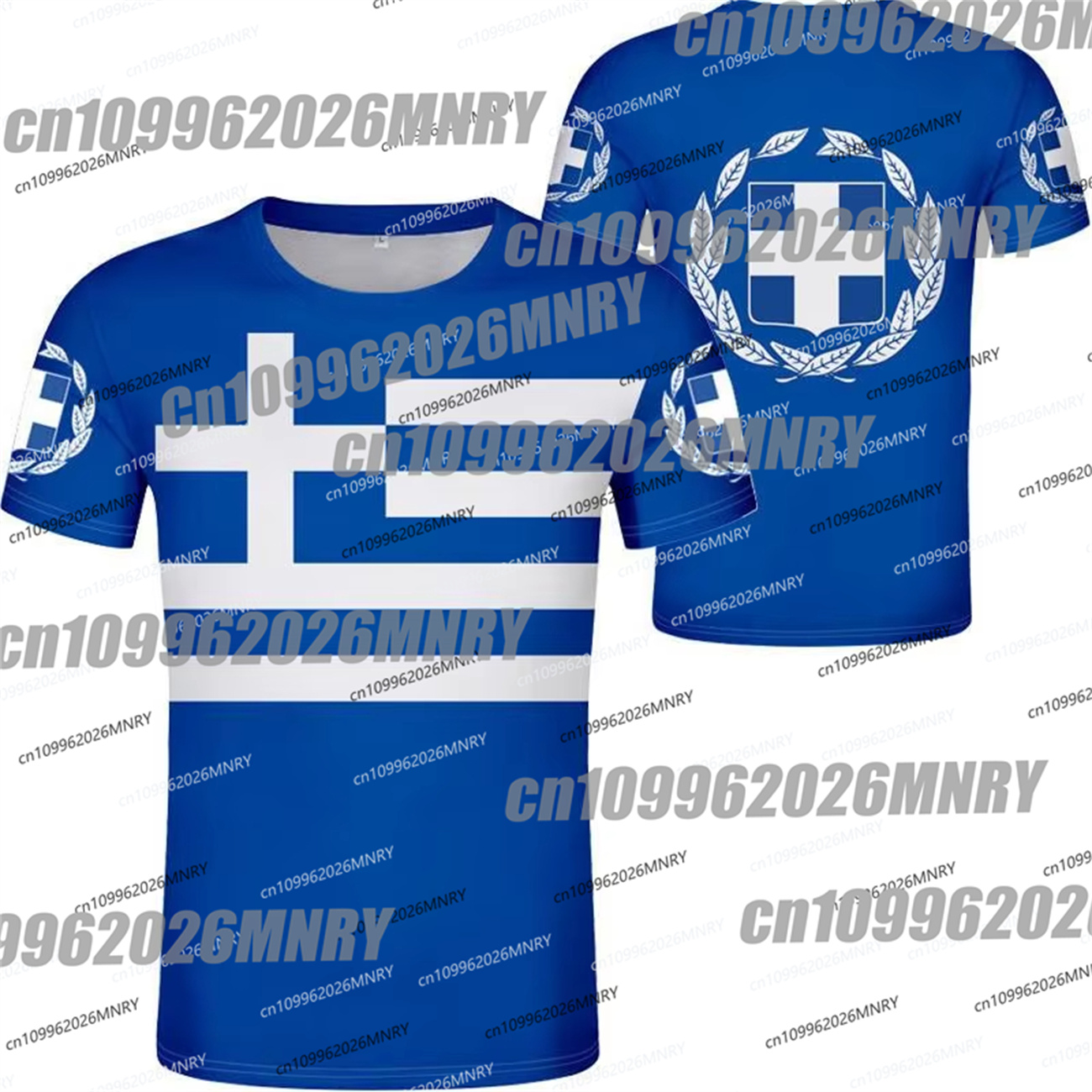 Camiseta con gráfico del emble - Summer Clothing For Greece reseña y precio