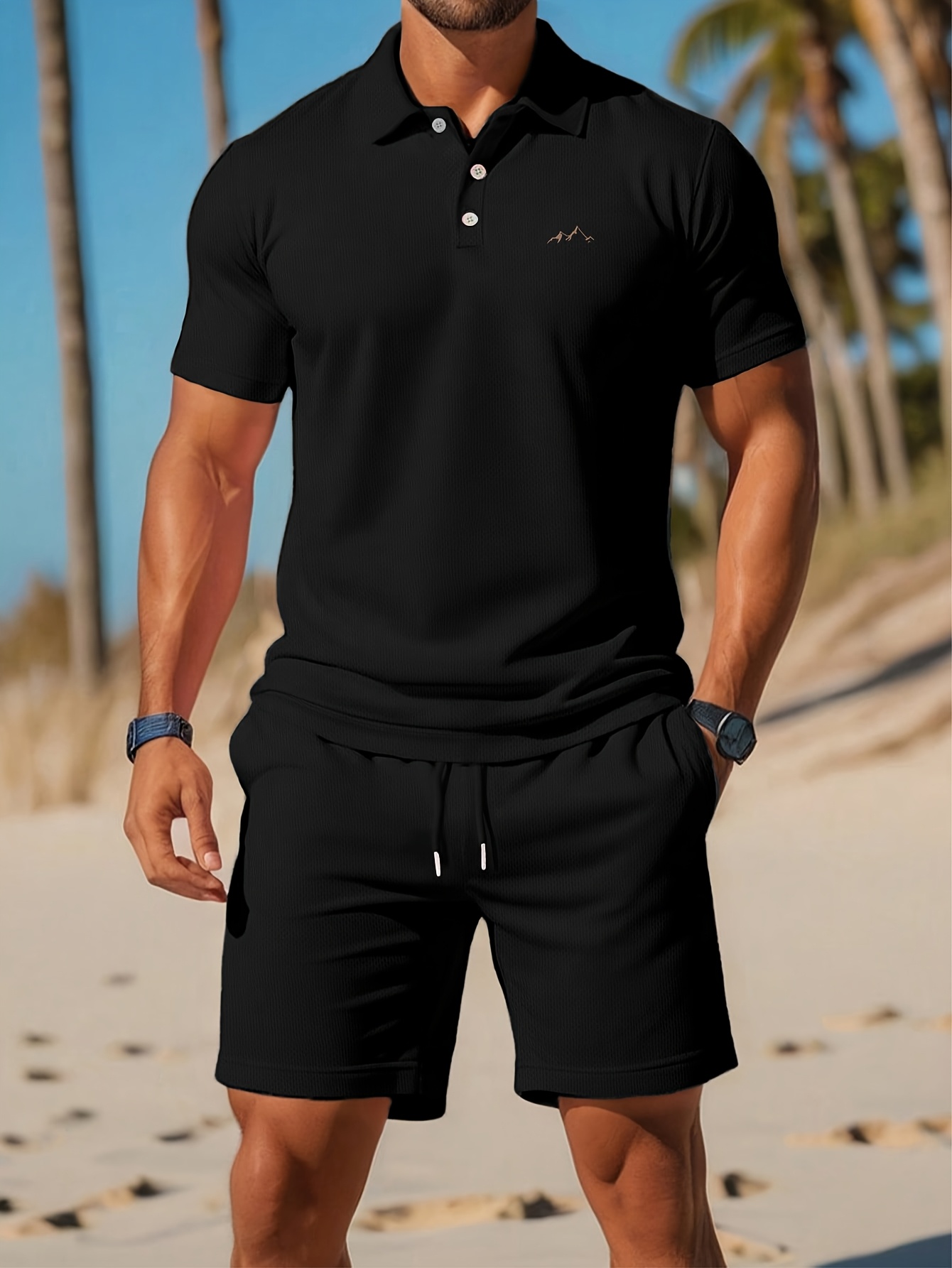 Conjunto de Polo para Hombre V - Summer Clothing Shops reseña y precio
