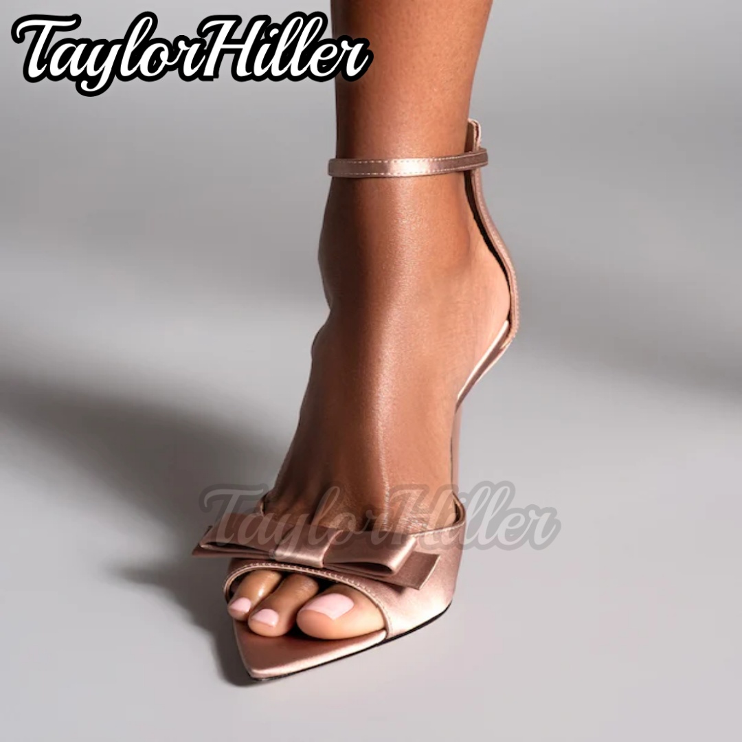 Sandalias de tacón alto con nu - Summer Clothing Stores reseña y precio