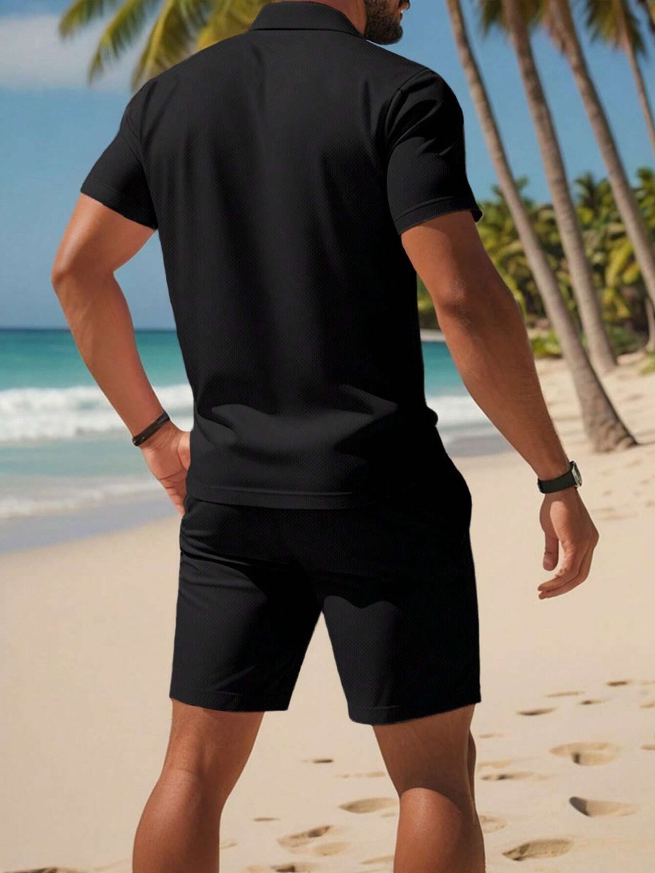 Conjunto de Polo para Hombre V - Summer Clothing Shops reseña y precio