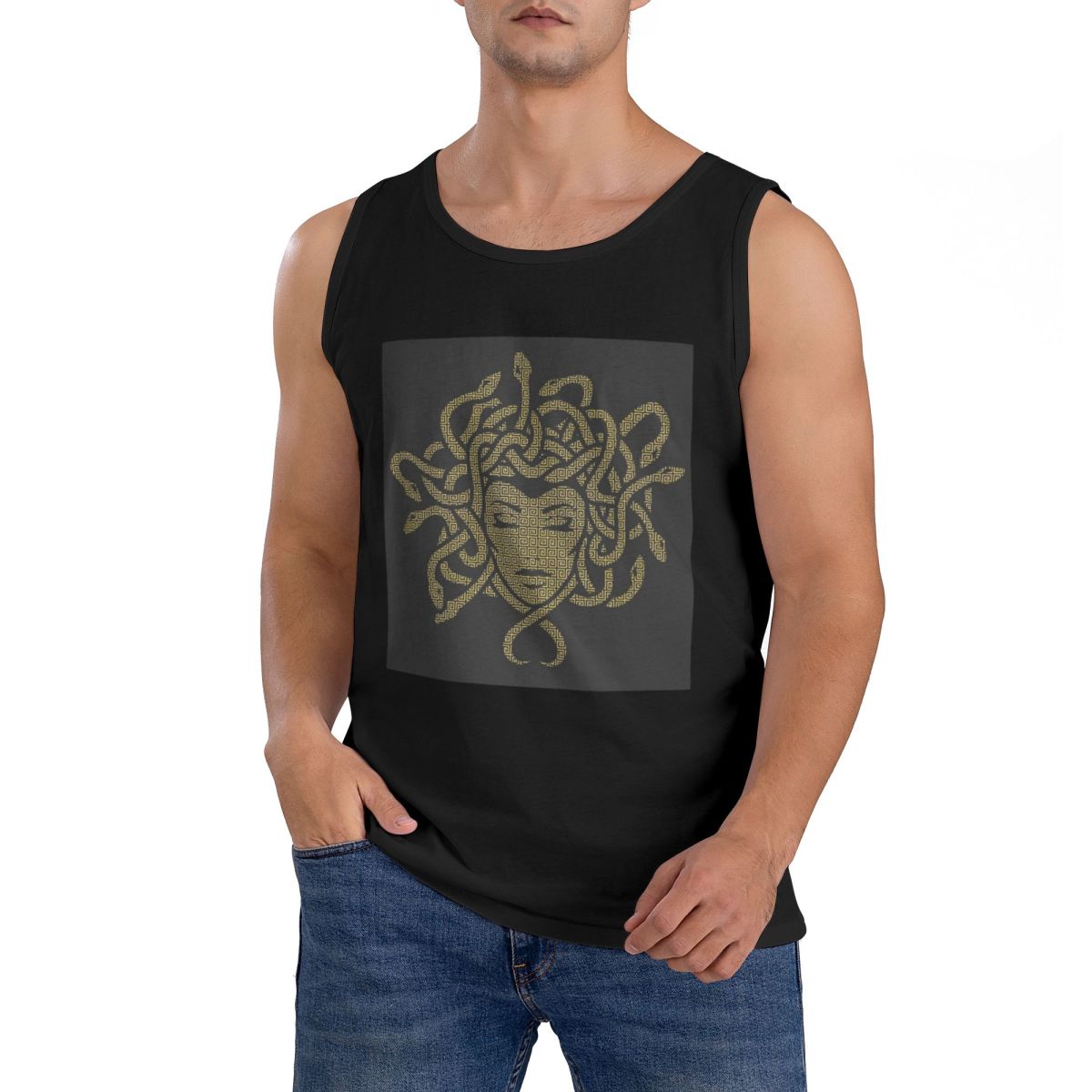 Camiseta sin mangas de estilo  - Summer Clothing For Greece reseña y precio