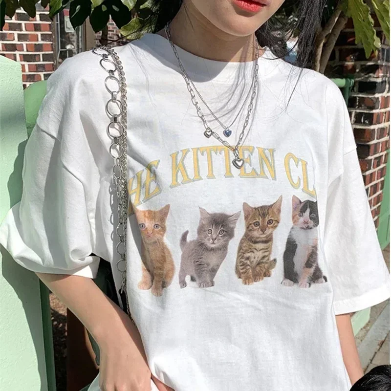 Camiseta gráfica Kawaii con es - Summer Grunge Clothing reseña y precio