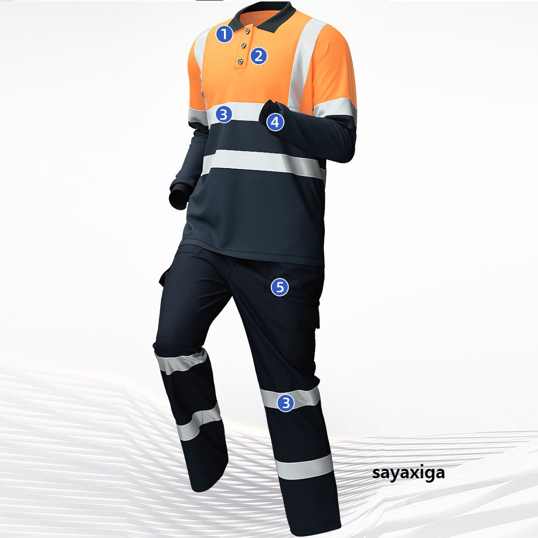 Hi Vis-ropa de trabajo de segu - Summer Hi Vis Clothing reseña y precio