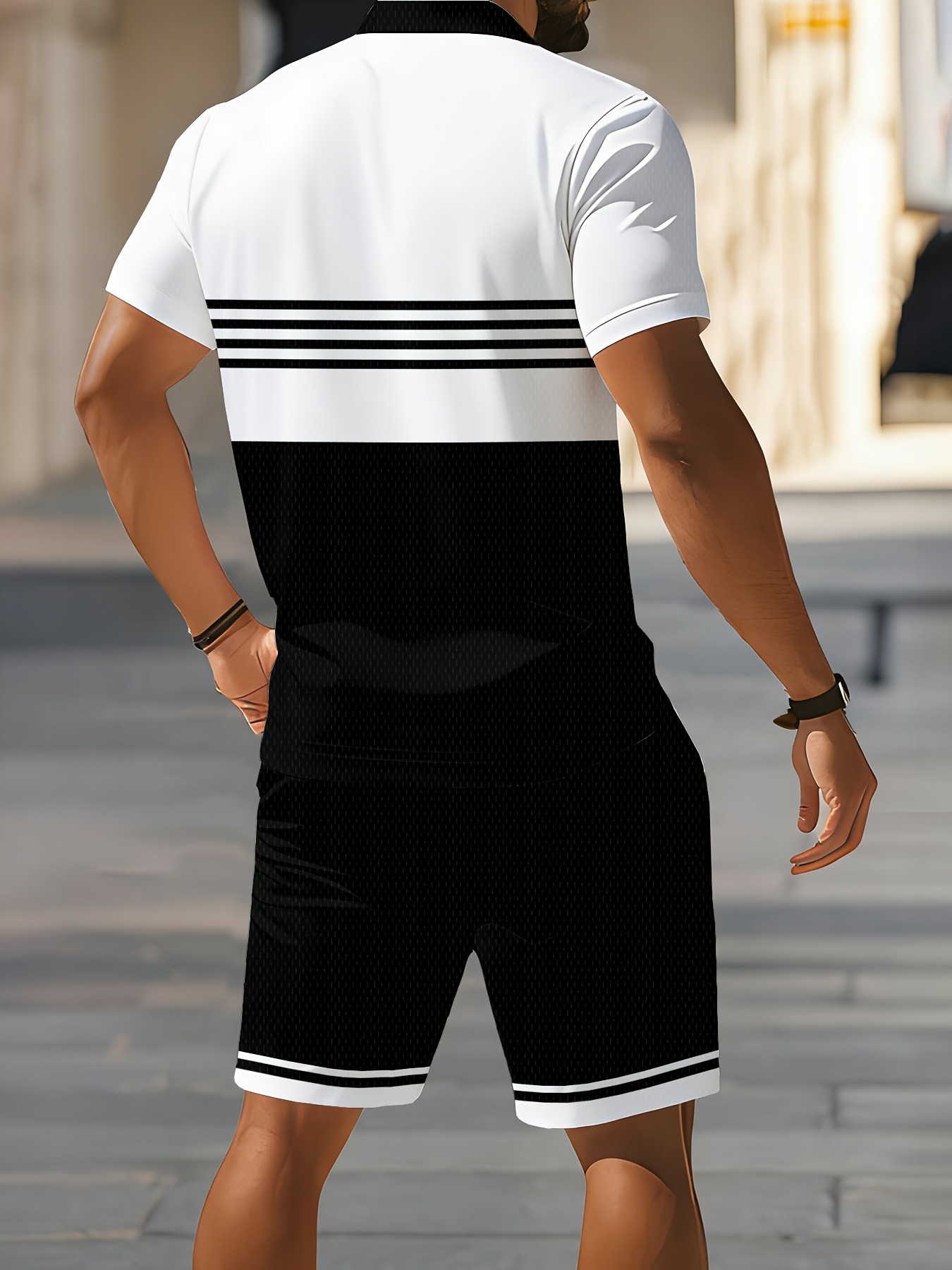 Conjunto de Polo para Hombre V - Summer Clothing Shops reseña y precio