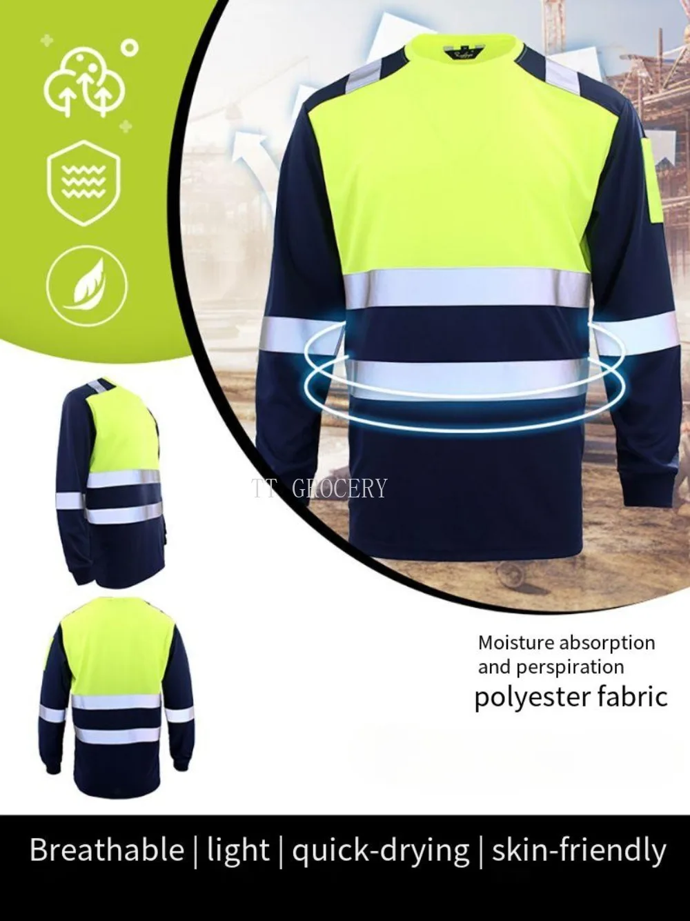 Camisas de trabajo de segurida - Summer Hi Vis Clothing reseña y precio