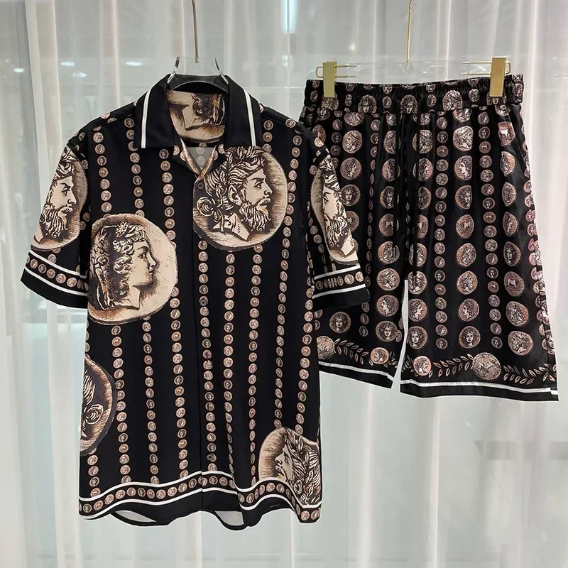 Conjunto de Camisa Hawaiana de - Summer Clothing Beach reseña y precio